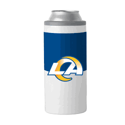 LA Rams 12oz Colorblock Slim Can Coolie