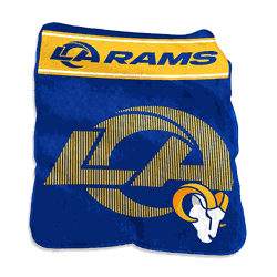 LA Rams 60x80 Raschel Throw