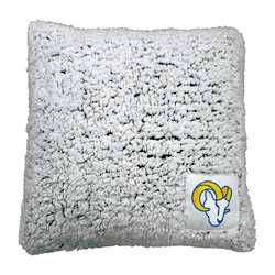LA Rams Frosty Throw Pillow