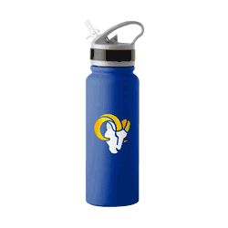 LA Rams Logo 25oz Stainless Single Wall Flip Top Bottle