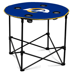 LA Rams Navy/White Round Table