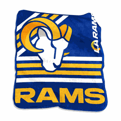LA Rams Raschel Throw