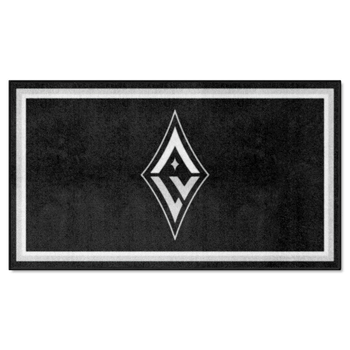 Las Vegas Aces 3ft. x 5ft. Plush Area Rug