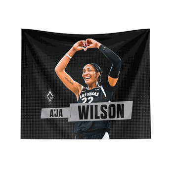 Las Vegas Aces A'ja Wilson Wall Hanging 34x40 inches