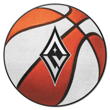 Las Vegas Aces Basketball Rug - 27in. Diameter