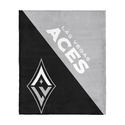 Las Vegas Aces WNBA Halftone Silk Touch Throw Blanket 46x60 inches