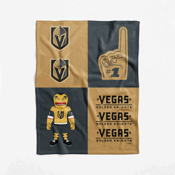 Las Vegas Golden Knights NHL Domino Swaddle Blanket 40x50 inches