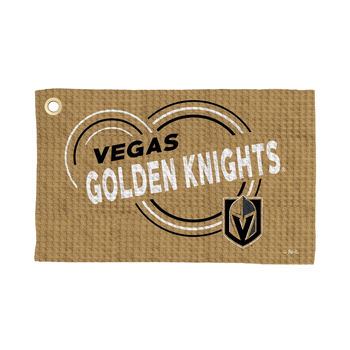 Las Vegas Golden Knights NHL Droplets Waffle Fan Towel 16x25 inches