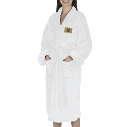 Las Vegas Golden Knights NHL White Out Silk Touch Robe Small/Medium