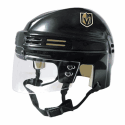 Las Vegas Knights SportStar NHL Hockey Player Mini Helmet - Black