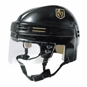 Las Vegas Knights SportStar NHL Hockey Player Mini Helmet - Black0 Las Vegas Knights SportStar NHL Hockey Player Mini Helmet - Black