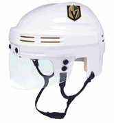 Las Vegas Knights SportStar NHL Hockey Player Mini Helmet - White0 Las Vegas Knights SportStar NHL Hockey Player Mini Helmet - White