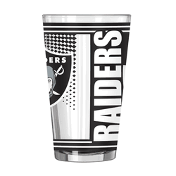 Las Vegas Raiders 16oz Hero Pint Glass
