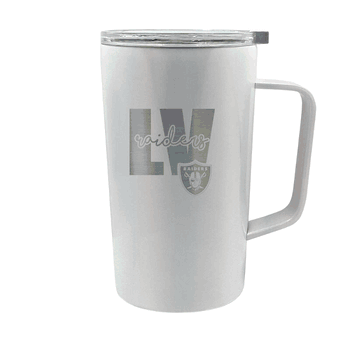 Las Vegas Raiders  18oz Hustle Travel Mug