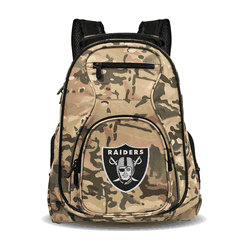 Las Vegas Raiders 19" Premium Laptop Backpack, Camo