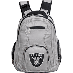 Las Vegas Raiders 19" Premium Laptop Backpack, GRAY