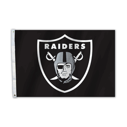 Las Vegas Raiders 2 Ft. X 3 Ft. Flag W/Grommetts