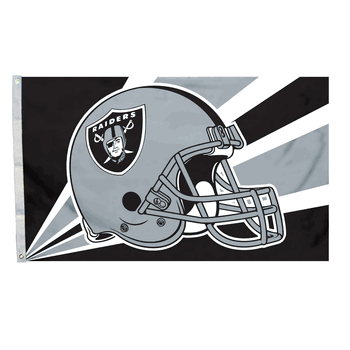 Las Vegas Raiders 3 Ft. X 5 Ft. Flag W/Grommetts