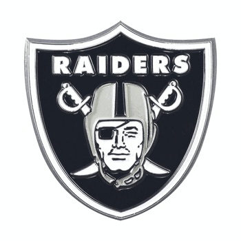 Las Vegas Raiders 3D Color Metal Emblem