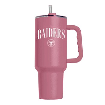Las Vegas Raiders 40oz Cinch Berry Powder Coat Tumbler