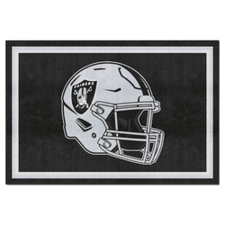 Las Vegas Raiders 5ft. x 8 ft. Plush Area Rug