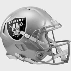 Las Vegas Raiders  Authentic Speed Full Size Football Helmet
