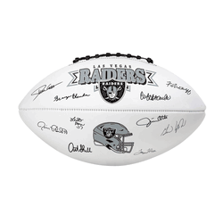 Las Vegas Raiders Autograph Signature Football