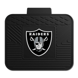 Las Vegas Raiders Back Seat Car Utility Mat - 14in. x 17in.