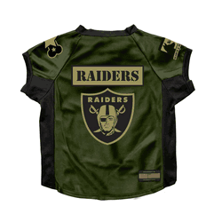 Las Vegas Raiders Big Valor Pet Stretch Jersey BIG