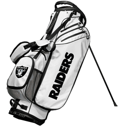 Las Vegas Raiders Birdie Golf Stand Bag - White