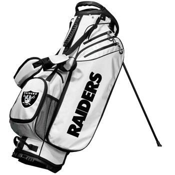 Las Vegas Raiders Birdie Golf Stand Bag - White