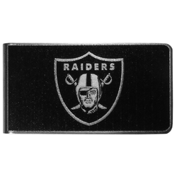 Las Vegas Raiders Black and Steel Money Clip