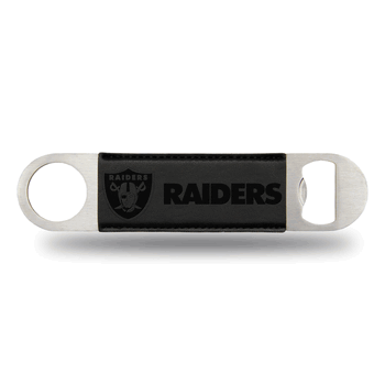 Las Vegas Raiders Black Laser Engraved Bar Blade