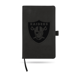 Las Vegas Raiders Black - Primary Laser Engraved Small Notepad