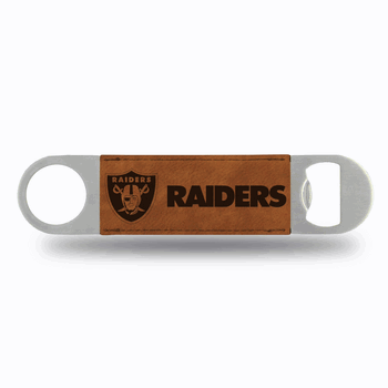 Las Vegas Raiders Brown Laser Engraved Bar Blade