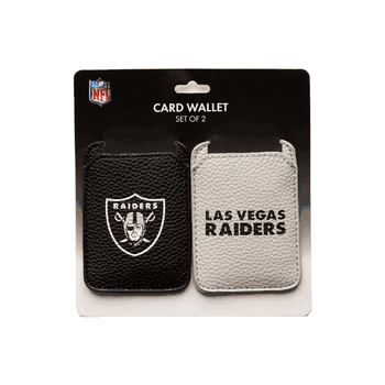 Las Vegas Raiders Card Wallet 2-pack