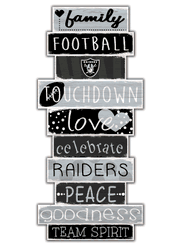 Las Vegas Raiders Celebrations Stack 24" Sign
