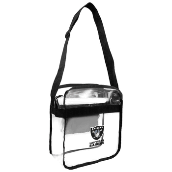 Las Vegas Raiders Clear Carryall Crossbody LV
