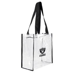 Las Vegas Raiders Clear Square Stadium Tote LV