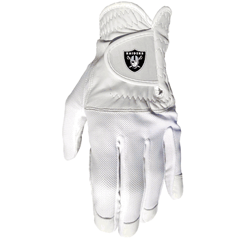Las Vegas Raiders Cool mesh with cabretta leather - one size - mens left