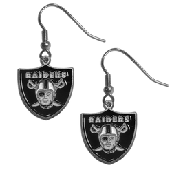 Las Vegas Raiders Dangle Earrings