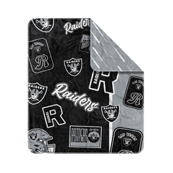 Las Vegas Raiders Dream Weave Throw 50x60