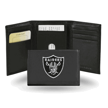 Las Vegas Raiders  Embroidered Tri-fold Wallet