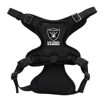 Las Vegas Raiders Front Clip Pet Harness Large