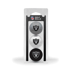 Las Vegas Raiders Golf Balls - 3 Pack