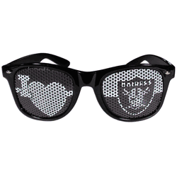 Las Vegas Raiders I Heart Game Day Shades