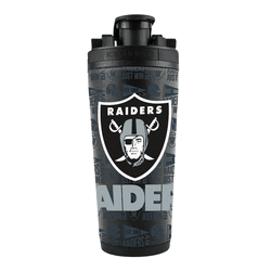 Las Vegas Raiders Ice Shaker 26oz Stainless Steel