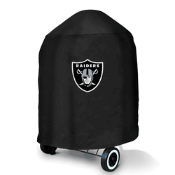 Las Vegas Raiders Kettle Grill Cover - 25in x 25in x 35in