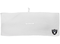 Las Vegas Raiders Large Microfiber Towel - 16" x 40" (White)