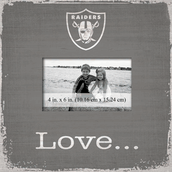 Las Vegas Raiders Love Picture Frame